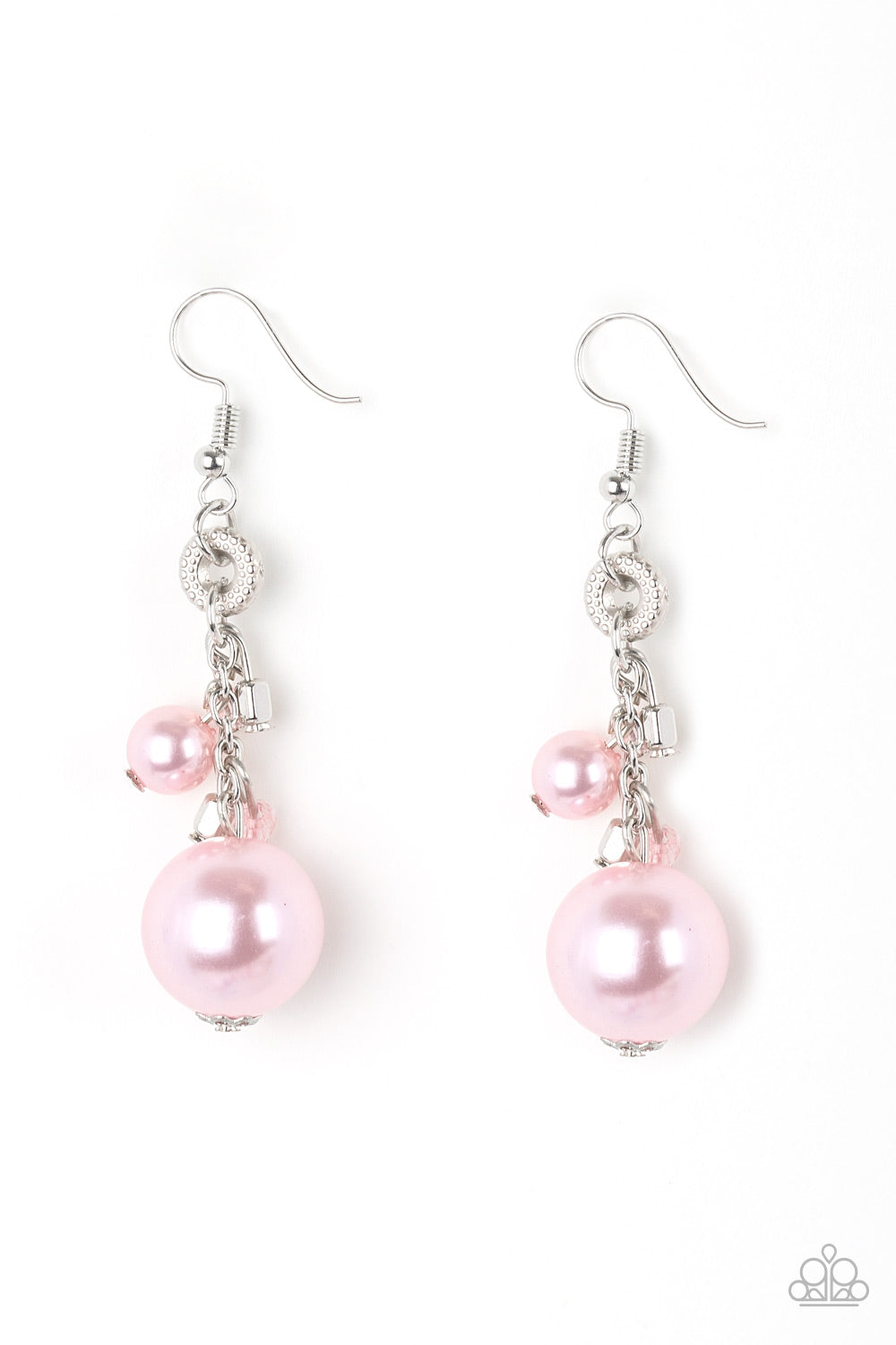 Timelessly Traditional Pink Paparazzi Earring Cashmere Pink Jewels