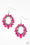 Fashionista Flavor Pink Paparazzi Earrings Cashmere Pink Jewels