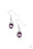 How Fancy Purple Paparazzi Earring Cashmere Pink Jewels