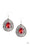 Royal Squad Red Paparazzi Earring Cashmere Pink Jewels