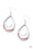 Start Each Day With Sparkle Red Paparazzi Earring Cashmere Pink Jewels