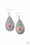 Summer Sol Red Paparazzi Earring Cashmere Pink Jewels
