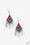 Mostly Monte-ZUMBA Red Paparazzi Earring Cashmere Pink Jewels