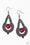Zoomin Zumba Red Paparazzi Earring Cashmere Pink Jewels