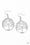My TREEHOUSE Is Your TREEHOUSE Silver Paparazzi Earrings Cashmere Pink Jewels