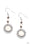 Desert Bliss White Paparazzi Earrings Cashmere Pink Jewels