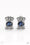 Glamorously Grand Duchess Blue Paparazzi Earrings Cashmere Pink Jewels