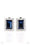 Crowned Couture Blue Clip-On Paparazzi Earring Cashmere Pink Jewels