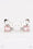 Highly High-Class Pink Paparazzi Clip-on Earring Cashmere Pink Jewels