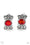 Glamorously Grand Duchess Red Paparazzi Earrings Cashmere Pink Jewels
