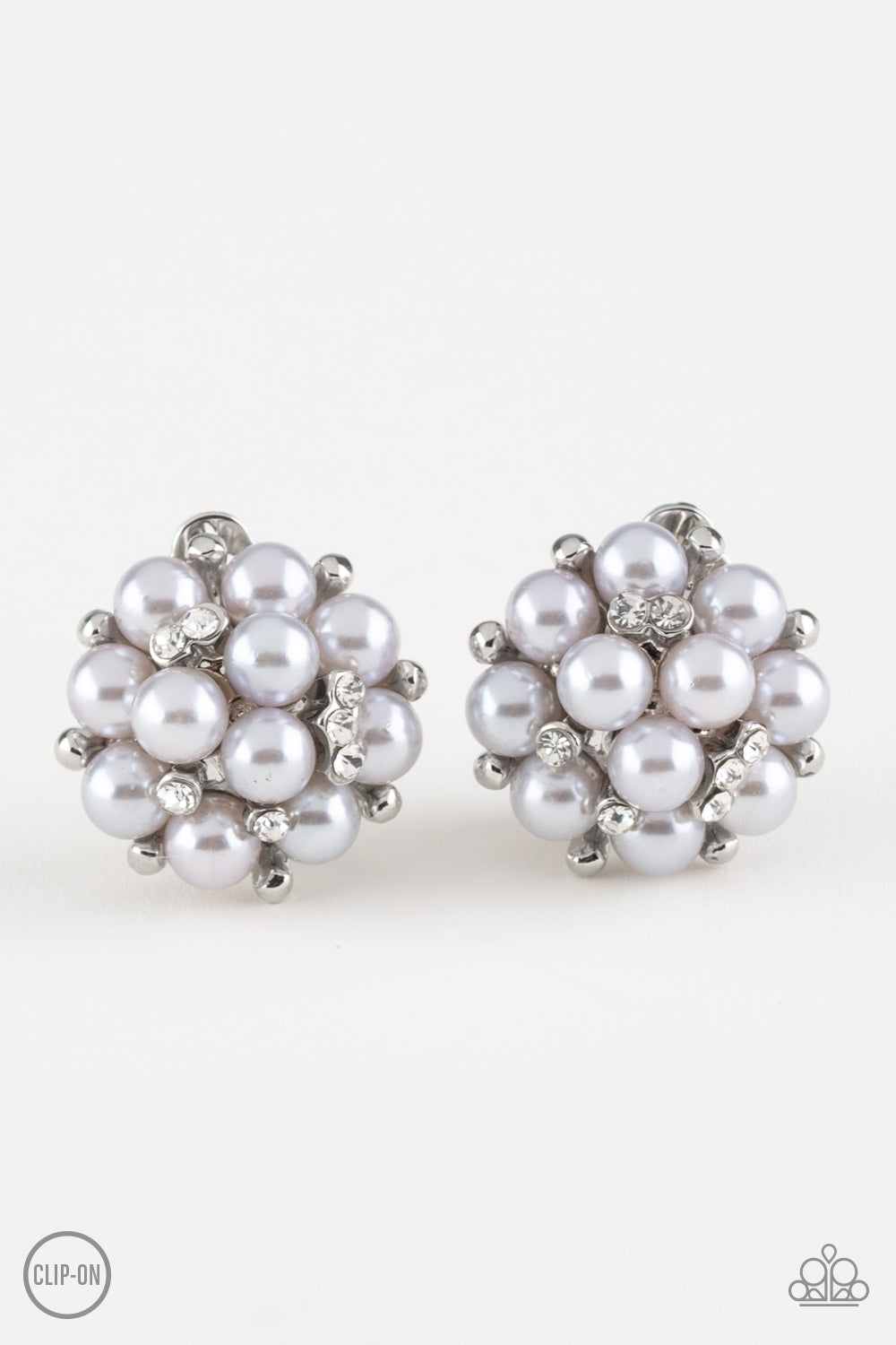 Pearly Poise White Earrings - Paparazzi Accessories – Bella Fashion  Accessories LLC