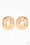 Rare Refinement Gold Paparazzi Earrings Cashmere Pink Jewels