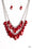 Royal Retreat Red Paparazzi Necklace Cashmere Pink Jewels