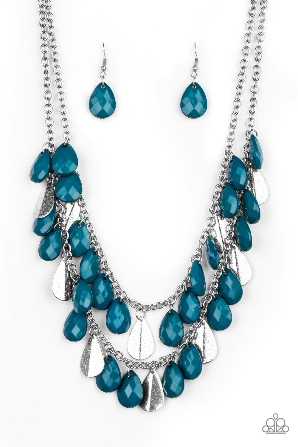 Life of the FIESTA Blue Paparazzi Necklace Cashmere Pink Jewels