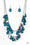 Life of the FIESTA Blue Paparazzi Necklace Cashmere Pink Jewels