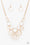 Break The Cycle Gold Paparazzi Necklaces Cashmere Pink Jewels