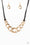 Naturally Nautical Gold Paparazzi Necklace Cashmere Pink Jewels