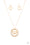 Savagely She-Wolf Gold Paparazzi Necklace Cashmere Pink Jewels