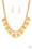 Fringe Fabulous Gold Paparazzi Necklaces Cashmere Pink Jewels