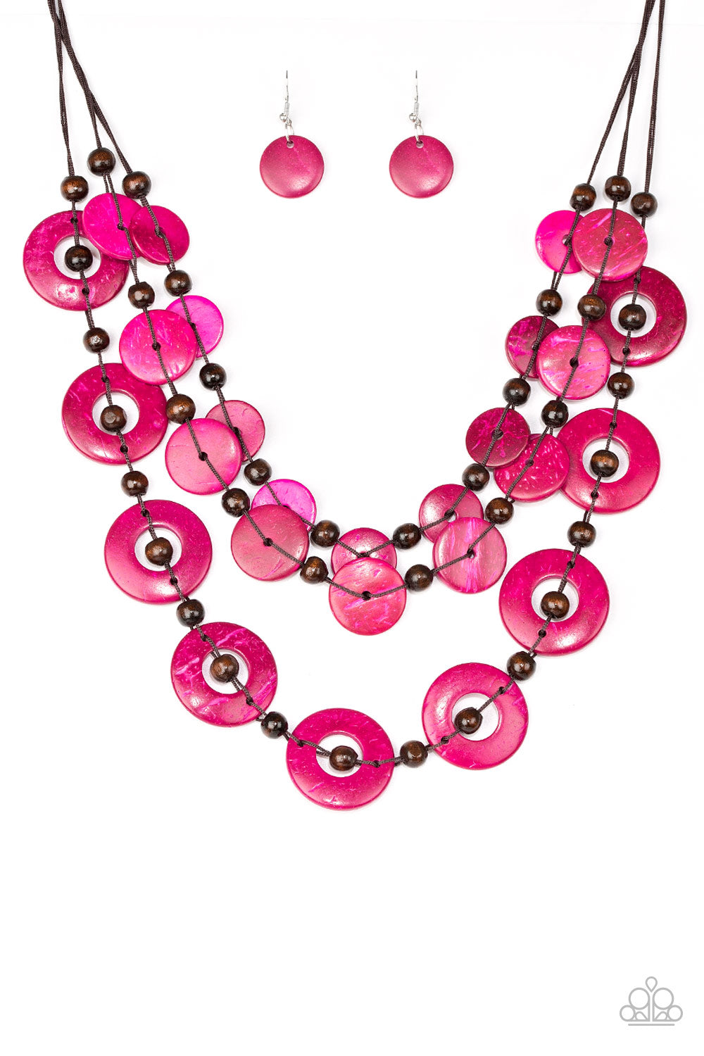 Catalina Coastin Pink Paparazzi Necklaces Cashmere Pink Jewels - Cashmere Pink Jewels & Accessories, Cashmere Pink Jewels & Accessories - Paparazzi