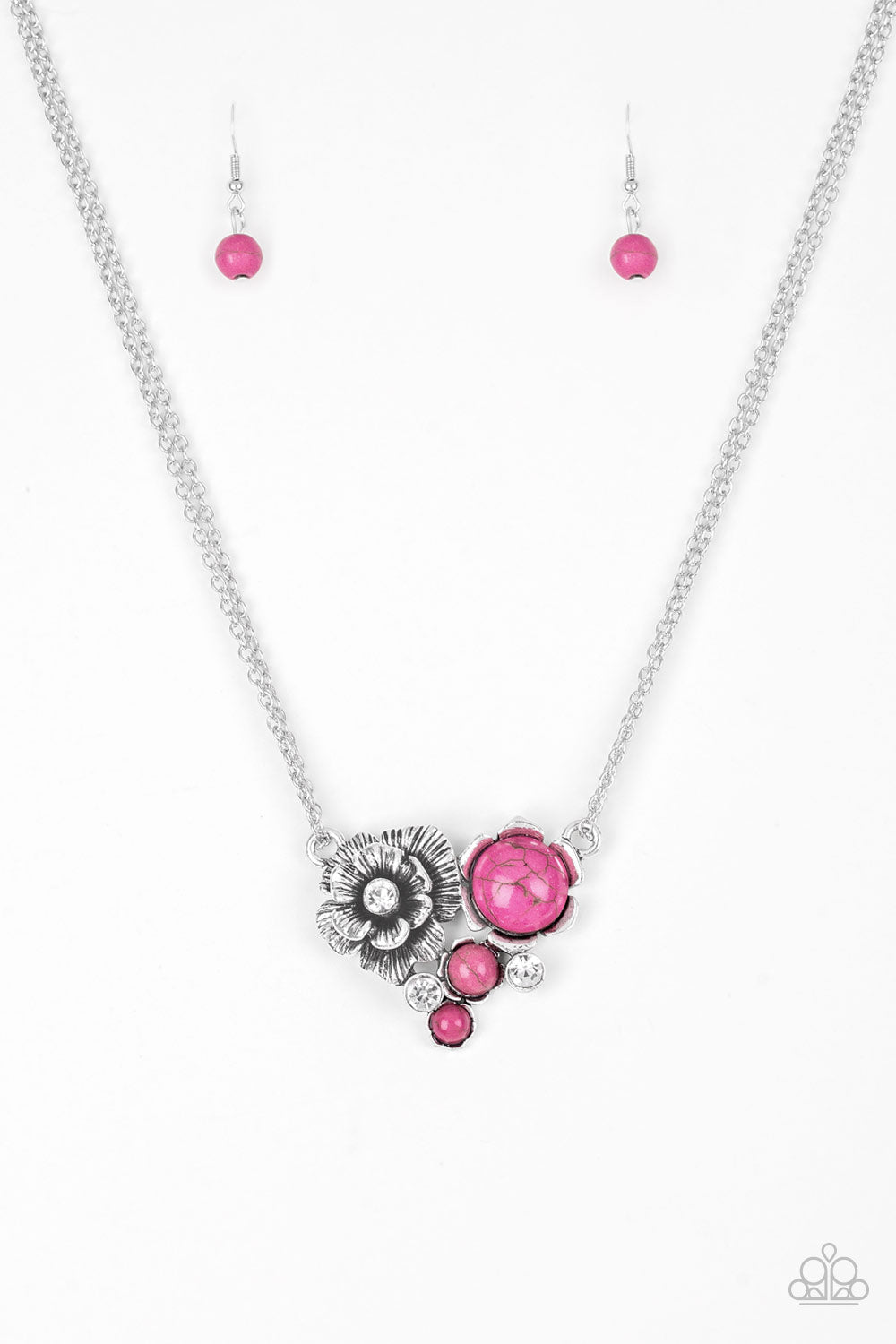 Desert Harvest Pink Paparazzi Necklaces Cashmere Pink Jewels - Cashmere Pink Jewels & Accessories, Cashmere Pink Jewels & Accessories - Paparazzi