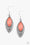 Desert Garden Orange Paparazzi Earring Cashmere Pink Jewels