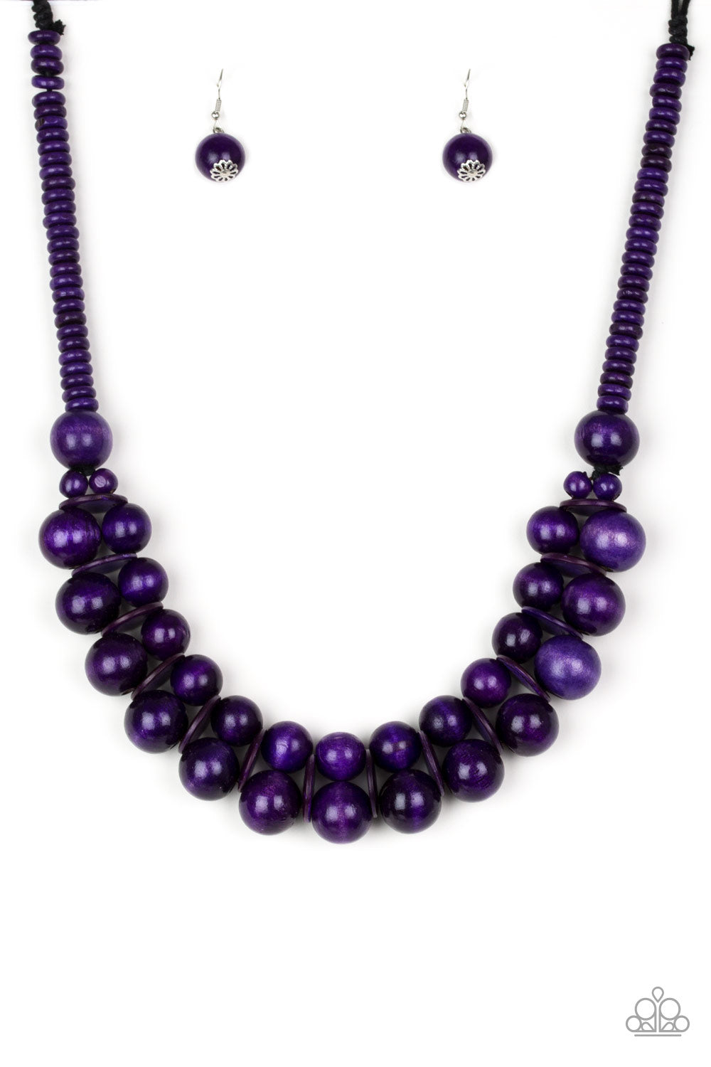 Caribbean Cover Girl Purple Paparazzi Necklace Cashmere Pink Jewels - Cashmere Pink Jewels & Accessories, Cashmere Pink Jewels & Accessories - Paparazzi