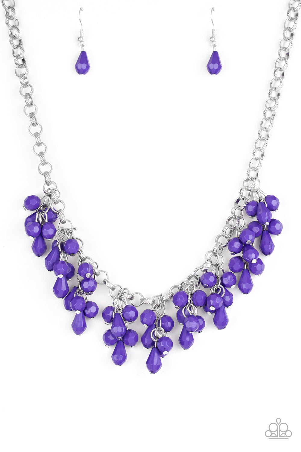 Modern Macarena Purple Paparazzi Necklace Cashmere Pink Jewels