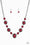 Voyager Vibes Red Paparazzi Necklaces Cashmere Pink Jewels