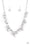 The Upstater Silver Paparazzi Necklace Cashmere Pink Jewels