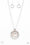 Coast Coasting White Paparazzi Necklace Cashmere Pink Jewels