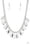 Fringe Fabulous White Paparazzi Necklace Cashmere Pink Jewels