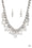 Gorgeously Globetrotter White Paparazzi Necklaces Cashmere Pink Jewels