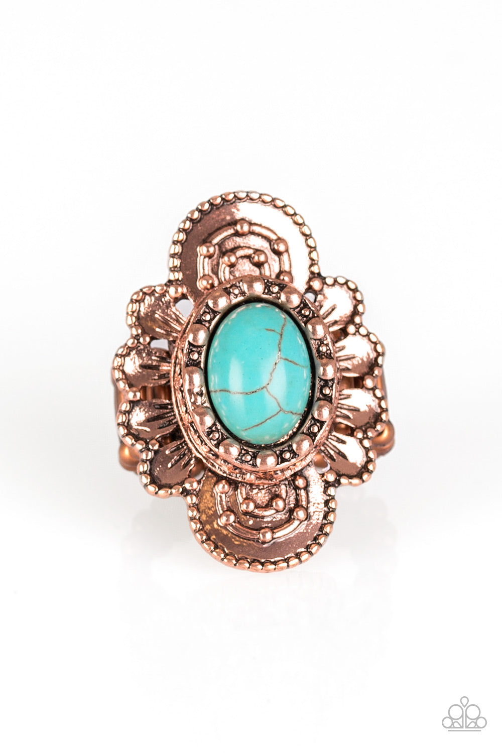 Basic Element Copper Paparazzi Ring Cashmere Pink Jewels - Cashmere Pink Jewels & Accessories, Cashmere Pink Jewels & Accessories - Paparazzi