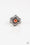 Glowing Gardens Orange Paparazzi Ring Cashmere Pink Jewels