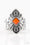 Impressive TREK Record Orange Paparazzi Ring Cashmere Pink Jewels