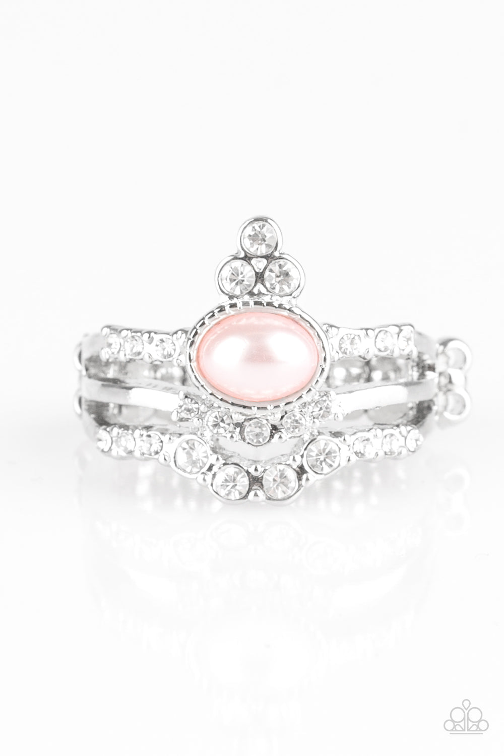 Timeless Tiaras Pink Paparazzi Ring Cashmere Pink Jewels