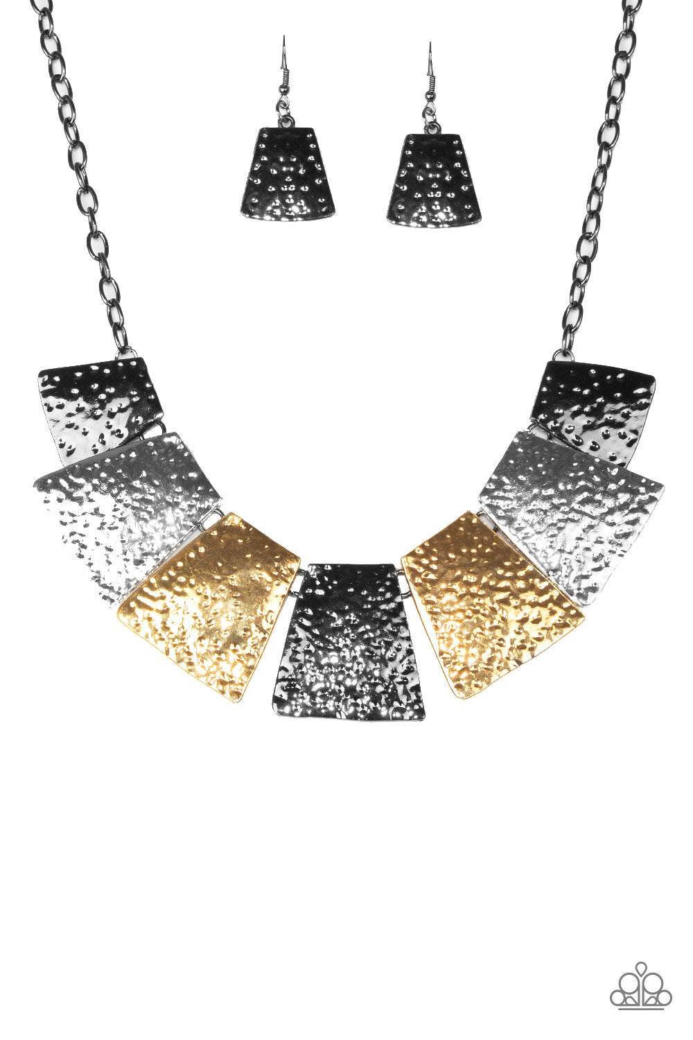 Here Comes The Huntress Multi Paparazzi Necklace Cashmere Pink Jewels
