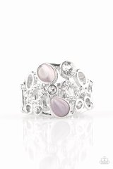 Summer Yacht Purple Paparazzi Ring Cashmere Pink Jewels