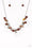 Mountain Mosaic Brown Paparazzi Necklace Cashmere Pink Jewels