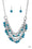 Watch Me Now Blue Paparazzi Necklaces Cashmere Pink Jewels