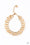 Life Of The Block Party Gold Paparazzi Bracelet Cashmere Pink Jewels