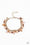 Catwalk Crawl Gold Paparazzi Bracelet Cashmere Pink Jewels