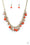 The GRIT Crowd Orange Paparazzi Necklace Cashmere Pink Jewels