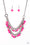 Watch Me Now Pink Paparazzi Necklaces Cashmere Pink Jewels