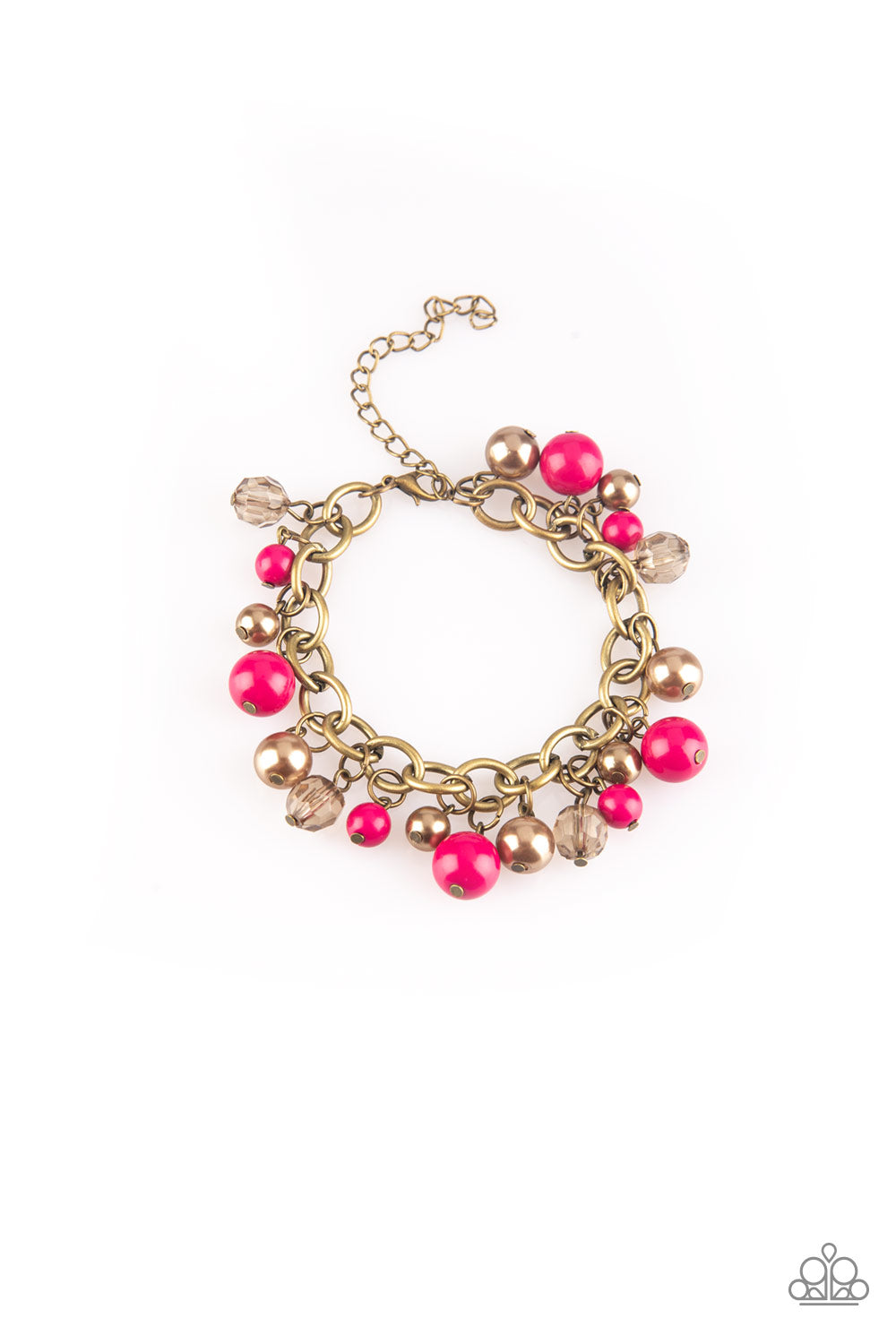 Grit and Glamour Pink Paparazzi Bracelet Cashmere Pink Jewels