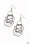 Five-Sided Fabulous Black Paparazzi Earrings Cashmere Pink Jewels