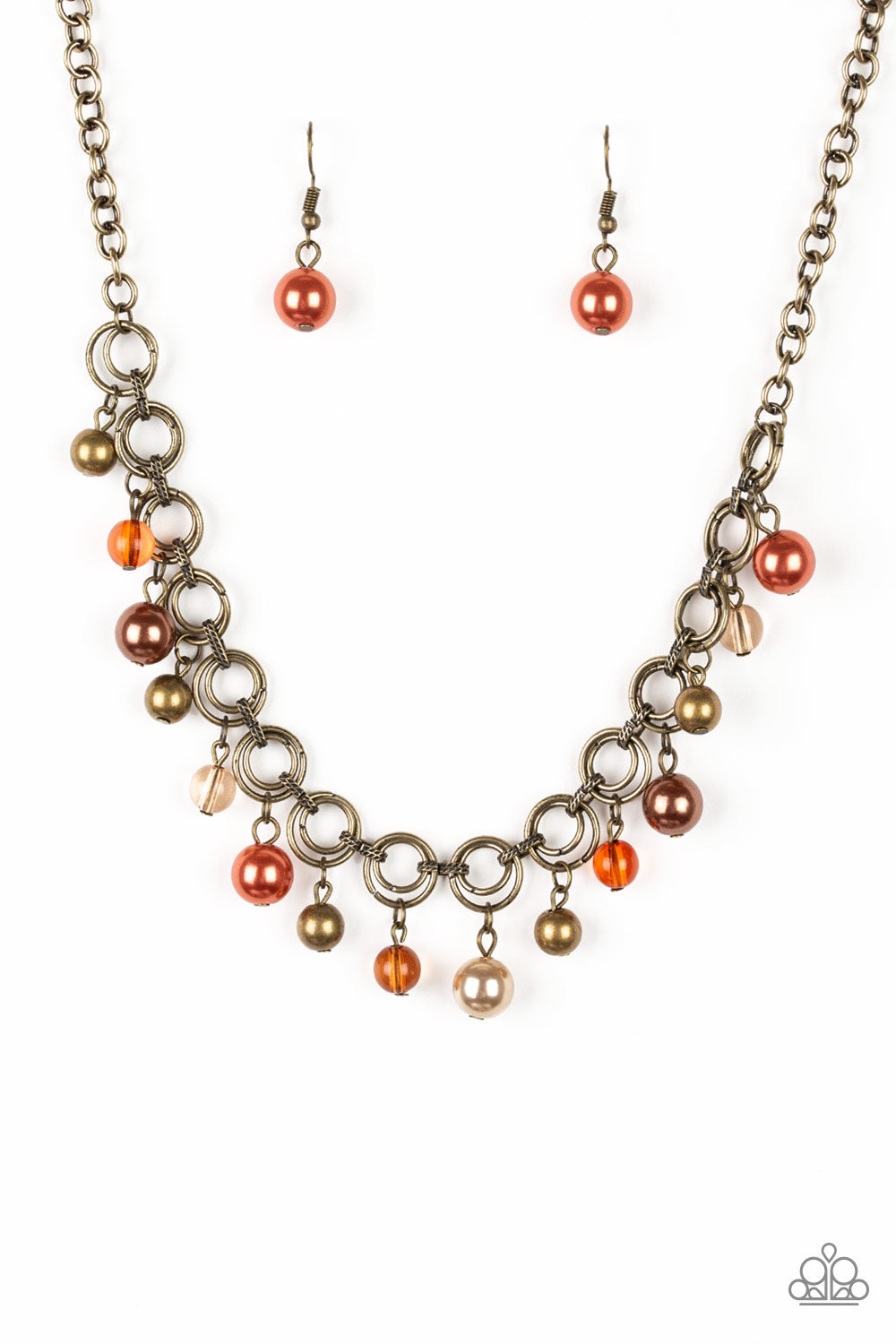 Fiercely Fancy Multi Paparazzi Necklace Cashmere Pink Jewels