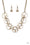 Seafront Scene Brass Paparazzi Necklace Cashmere Pink Jewels