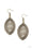 Tribal Tribute Brass Paparazzi Earring Cashmere Pink Jewels